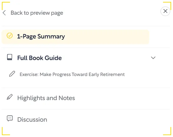 Table of contents